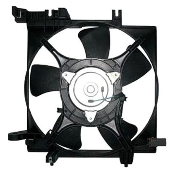 Engine Cooling Fan Assembly Left Motor/Blade/Shroud Assembly for Subaru Legacy 2005-2009
