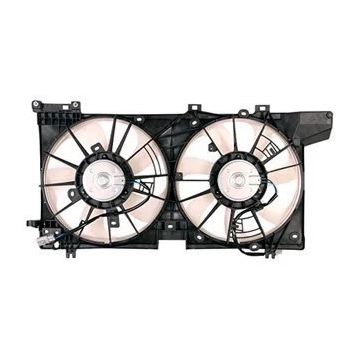 Engine Cooling Fan Assembly Motor/Blade/Shroud Dual Fan Assembly for Subaru Legacy Outback