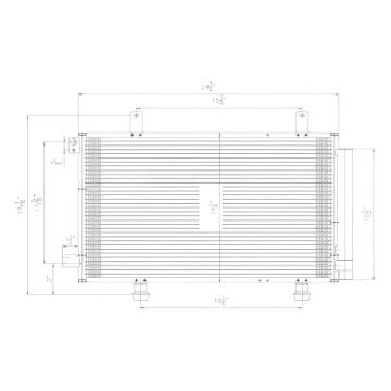 A/C Condenser for Suzuki SX4 2007-2013