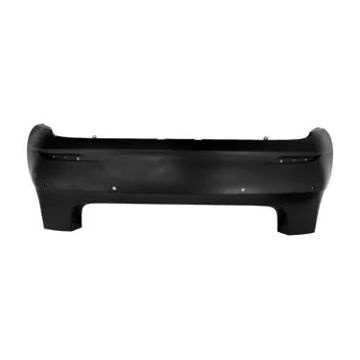 Bumper Cover Rear w/Parking Assist Sensors Primed for Tesla 3 2017-2023