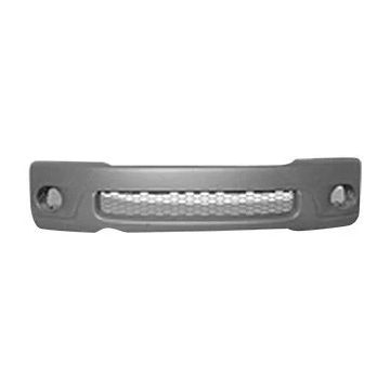 Bumper Cover Front w/o Wheel Opening Flares Primed for Toyota Sequoia 2001-2004