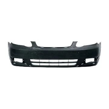 Bumper Cover Front Primed for Toyota Corolla LE CE 2003-2004