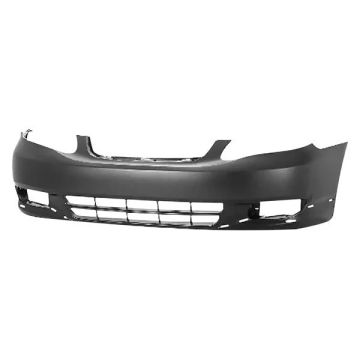 Bumper Cover Front w/Ground Effects Primed for Toyota Corolla S 2003-2004