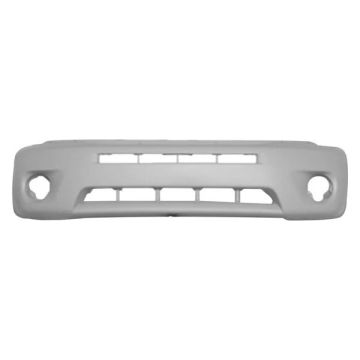 Bumper Cover Front w/Fender Flares Matte-Dark Gray for Toyota RAV4 2004-2005
