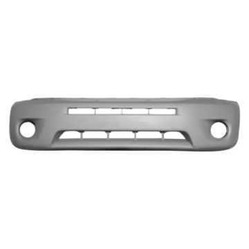 Bumper Cover Front w/o Fender Flares Matte-Dark Gray for Toyota RAV4 2004-2005