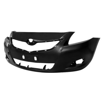 Bumper Cover Front Primed for Toyota Yaris 2007-2012
