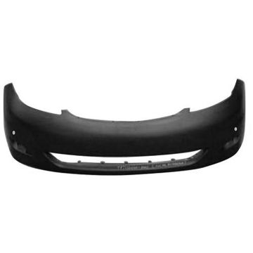 Bumper Cover Front w/Park Assist Sensors CAPA for Toyota Sienna 2006-2010