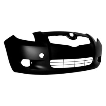 Bumper Cover Front w/Fog Lamps Primed for Toyota Yaris Hatchback 2007-2008