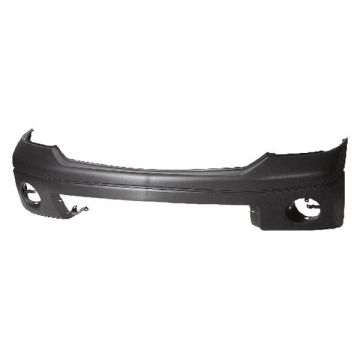 Bumper Cover Front w/o Parking Assist Primed Plastic CAPA for Toyota Tundra 2007-2013