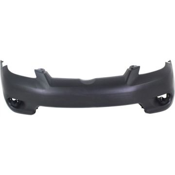 Bumper Cover Front Matte Dark Gray w/o Spoiler for Toyota Matrix Base XR XRS 2005-2008