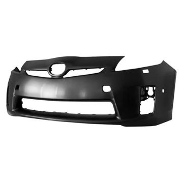 Bumper Cover Front LED Headlamps w/Pre-Collision System Primed for Toyota Prius 2010-2011