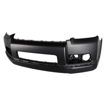 Bumper Cover Front w/Chrome Trim Primed CAPA for Toyota 4Runner 2010-2013