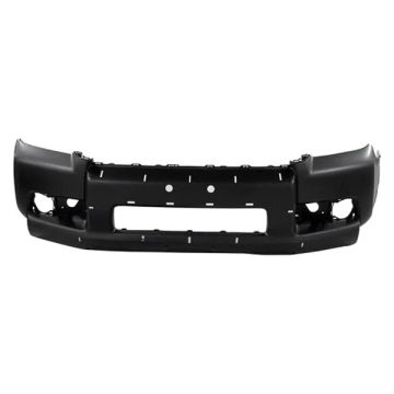 Bumper Cover Front w/o Chrome Trim w/Trail Pkg Primed CAPA for Toyota 4Runner Trail SR5 2010-2013