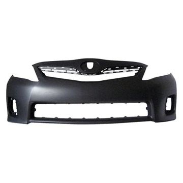 Bumper Cover Front w/o Jack Hole Opening Primed USA Built for Toyota Camry Hybrid 2010-2011