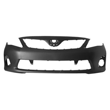Bumper Cover Front Primed for Toyota Corolla Base LE CE 2011-2013