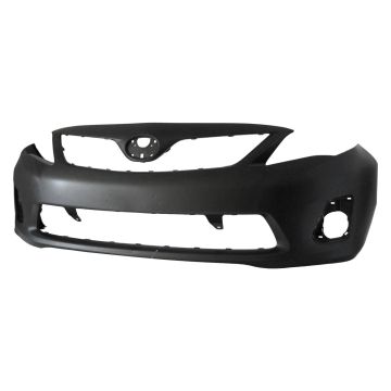 Bumper Cover Front Primed CAPA for Toyota Corolla Base LE CE 2011-2013