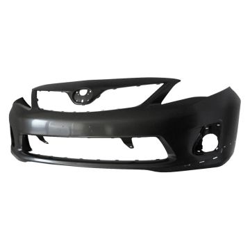 Bumper Cover Front Primed CAPA for Toyota Corolla S XRS 2011-2013