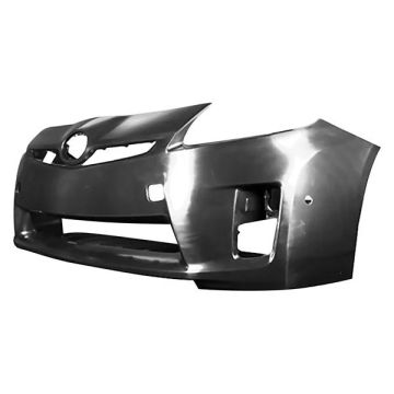 Bumper Cover Front Halogen Headlamps w/Pre-Collision System Primed for Toyota Prius 2010-2011
