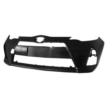 Bumper Cover Front Primed CAPA for Toyota Prius C 2012-2014