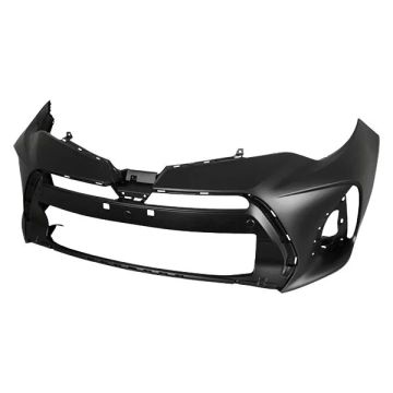 Bumper Cover Front w/Sport Primed CAPA for Toyota Corolla XSE SE 2017-2019