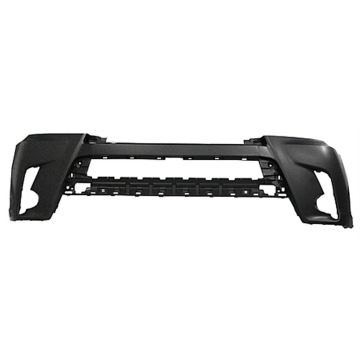 Bumper Cover Front w/o Object Sensors Primed CAPA for Toyota Highlander 2017-2019