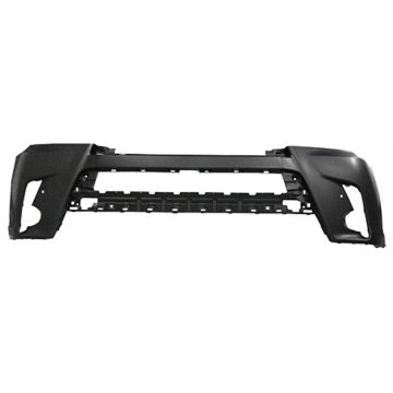 Bumper Cover Front w/Object Sensors Primed CAPA for Toyota Highlander 2017-2019