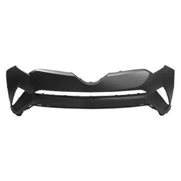 Bumper Cover Front Primed CAPA for Toyota C-HR 2018-2019