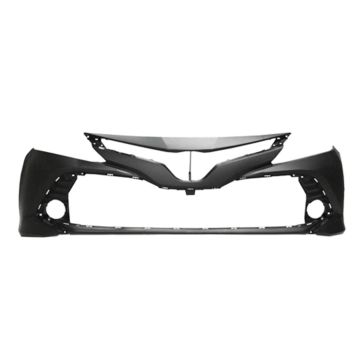 Bumper Cover Front Primed CAPA for Toyota Camry L LE 2018-2020
