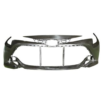 Bumper Cover Front Primed for Toyota Corolla Hatchback 2019-2022
