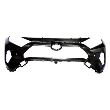 Bumper Cover Front w/Parking Sensors Primed Japan Built for Toyota RAV4 Limited LE XLE Premium XLE 2019-2024