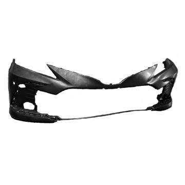 Bumper Cover Front w/Parking Sensors Primed for Toyota Camry Hybrid XLE XLE 2021-2024