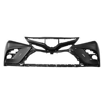 Bumper Cover Front w/o TRD Pkg w/o Front View Camera w/o Parking Sensors Primed for Toyota Camry SE Hybrid XSE XSE Hybrid SE Hybrid SE Nightshade 2021-2024