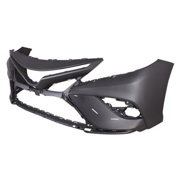 Bumper Cover Front w/o TRD Pkg w/o Front View Camera w/o Parking Sensors Primed CAPA for Toyota Camry SE Hybrid XSE XSE Hybrid SE Hybrid SE Nightshade 2021-2024