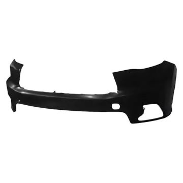 Bumper Cover Front Upper Primed for Toyota Highlander Limited LE XLE LE Plus Hybrid Limited Hybrid LE Hybrid XLE 2014-2016