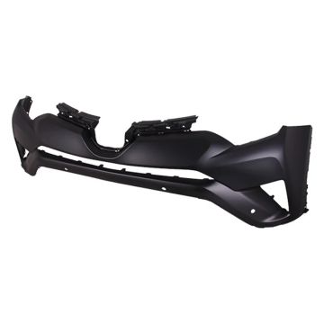 Bumper Cover Front Upper w/o Tab Holes w/Park Assist Primed Japan Built for Toyota RAV4 2016-2018