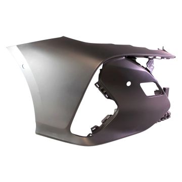 Bumper Cover Front Right w/Park Assist Primed for Toyota Prius Prime 2017-2022