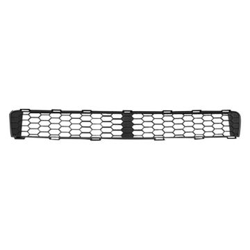 Bumper Cover Grille Front Lower Center Grille Matte-Black for Toyota Echo 2003-2005