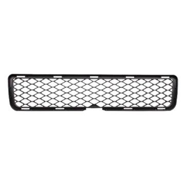 Bumper Cover Grille Front w/o Fog Lamps w/Chrome Trim for Toyota Yaris Hatchback 2015-2017