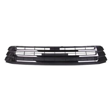 Bumper Cover Grille Front w/o Around View Monitor Black for Toyota Highlander 2017-2019