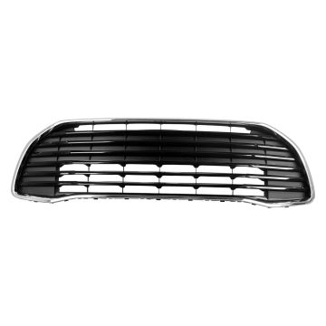 Bumper Cover Grille Front w/o Sensor Hole Gloss Black North America Built for Toyota Avalon Touring 2016-2018