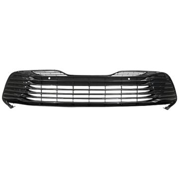 Bumper Cover Grille Front w/Parking Sensors for Toyota Camry XLE XLE Navi 2018-2020