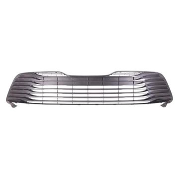 Bumper Cover Grille Front w/o Parking Sensors for Toyota Camry Hybrid XLE 2018-2020