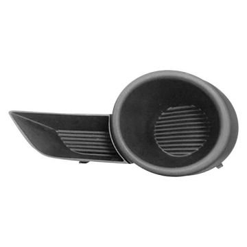 Bumper Insert Front Left w/o Fog Lamps w/Towing Pkg Textured for Toyota Highlander 2008-2010