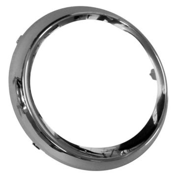Bumper Insert Front Left Fog Lamp Bezel w/Fog Lamps Chrome for Toyota Sienna SE 2011-2017