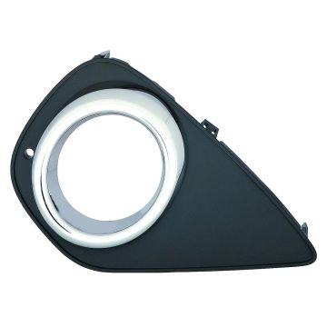 Bumper Insert Front Right Fog Lamp Bezel w/Fog Lamps for Toyota Yaris Hatchback 2015-2017