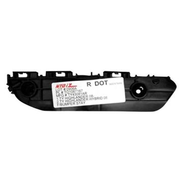 Bumper Bracket Front Right Front Bumper Stay Plastic for Toyota Highlander 2008-2010