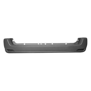 Bumper Cover Rear w/Wheel Opening Flares Primed for Toyota Sequoia 2001-2007