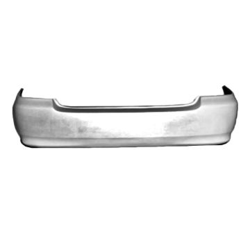 Bumper Cover Rear Primed CAPA for Toyota Corolla LE CE 2003-2008