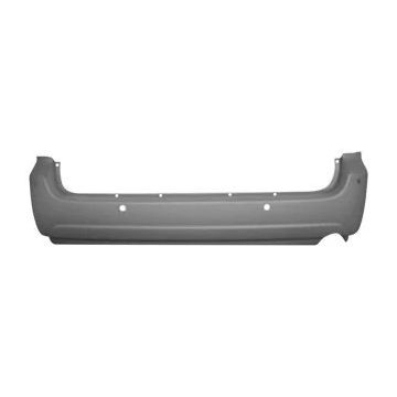 Bumper Cover Rear w/Park Sensor Primed for Toyota Sienna 2004-2010