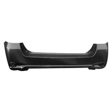 Bumper Cover Rear Upper for Toyota Highlander Limited Base Sport Sport Premium Base Premium Hybrid Hybrid Limited SE 2008-2010
